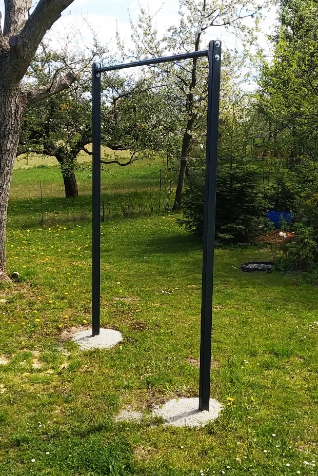 Hrazda na cvičenie - Vonkajšia záhradná tyč