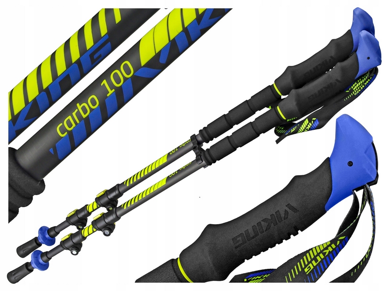 Viking Carbo lite trekkingové palice 65-135 cm