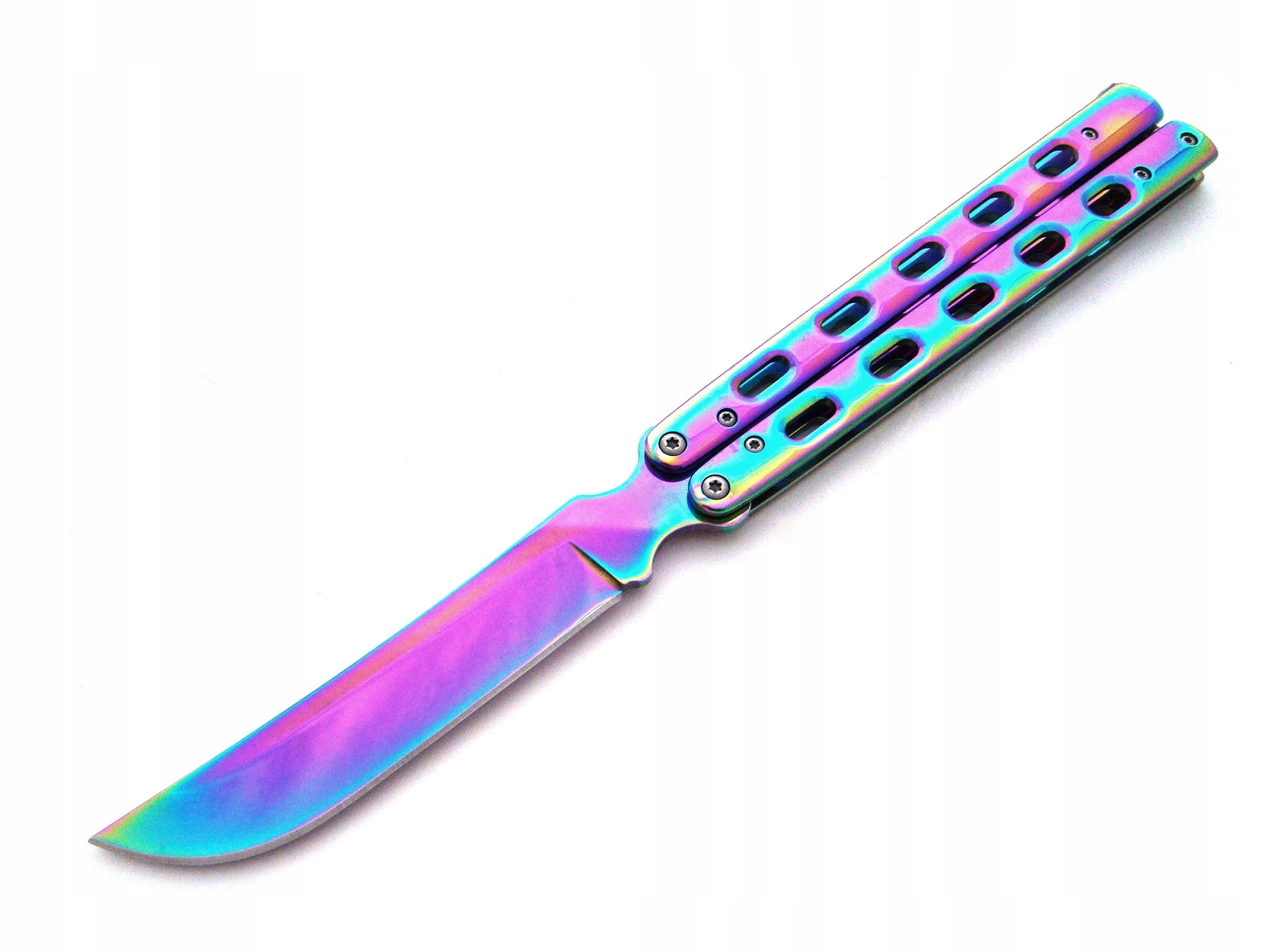 Nôž - Rainbow butterfly knife Rainbow butterfly N459A XXL