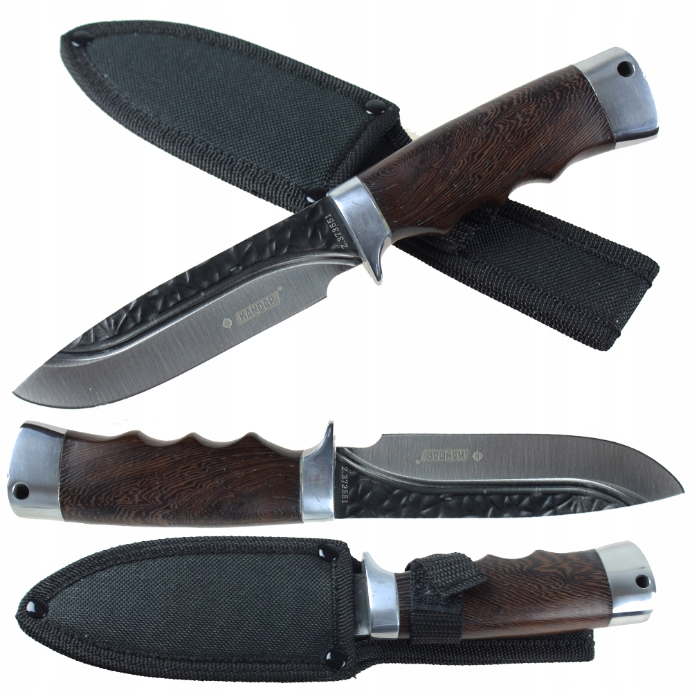 Nôž - Hunting knife Finka Bagnet Kandar Wood ND77