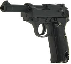 Airsoft - G21 Kovový pištoľ replika Walther P38 + Balls