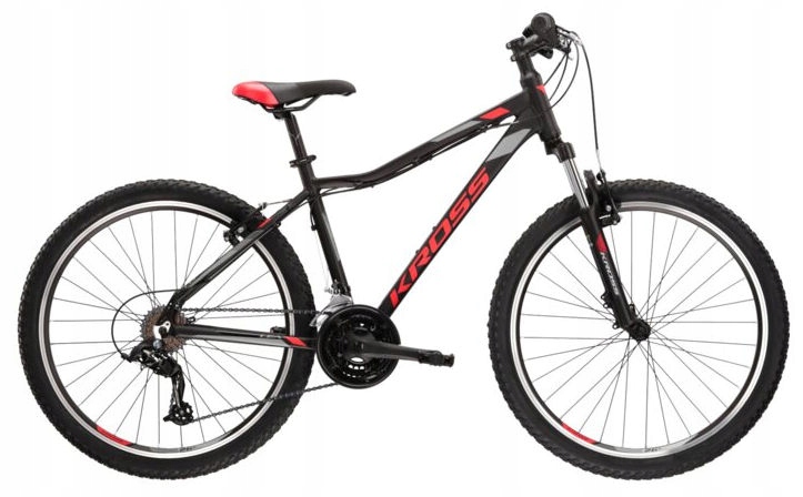 Horský bicykel - Kross Lea Bike 1,0 m 26 Black Raspberry Graphit