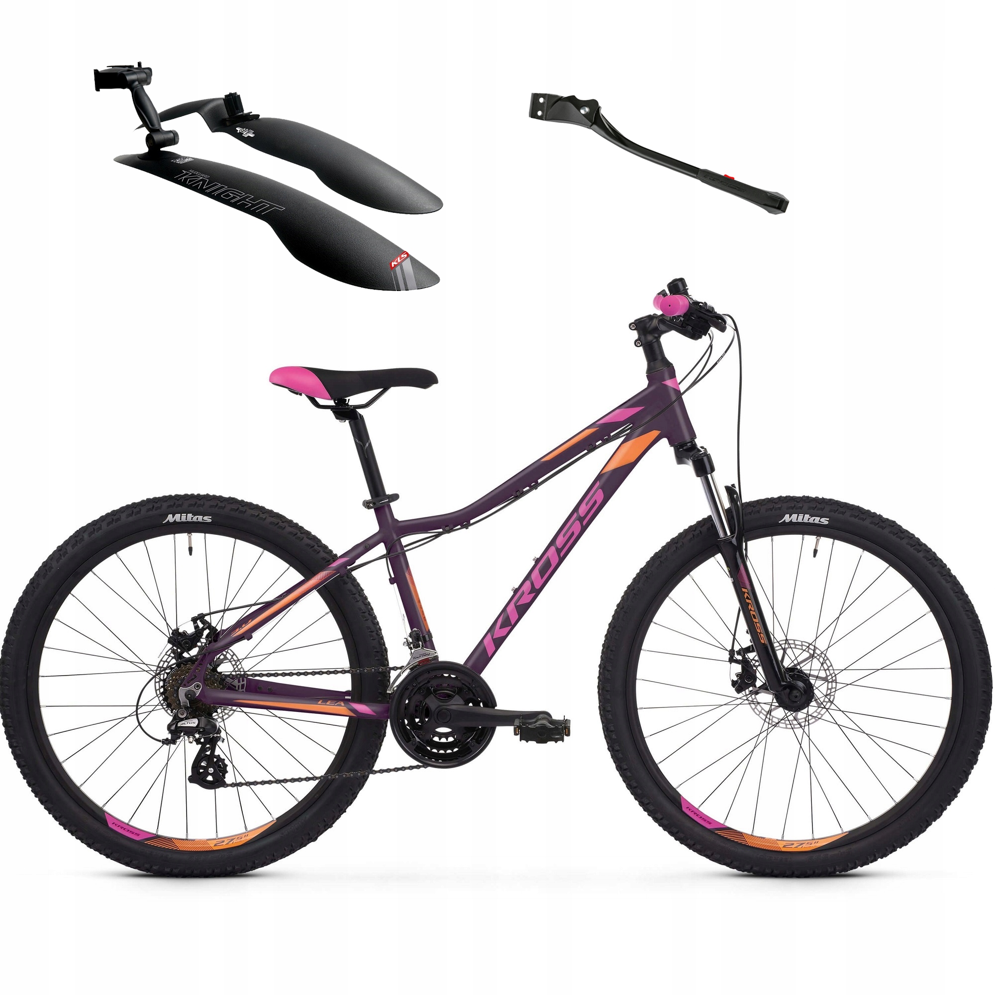 Horský bicykel - Bike Kross Lea 3.0 26 R13 XXS poskytne blatník