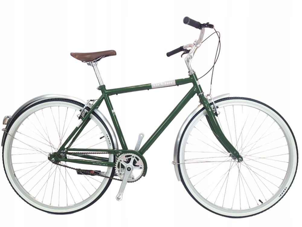 Mestsky bicykel - Pánske mestské bicykle, Single -Restupe Retro 28 blatníkov