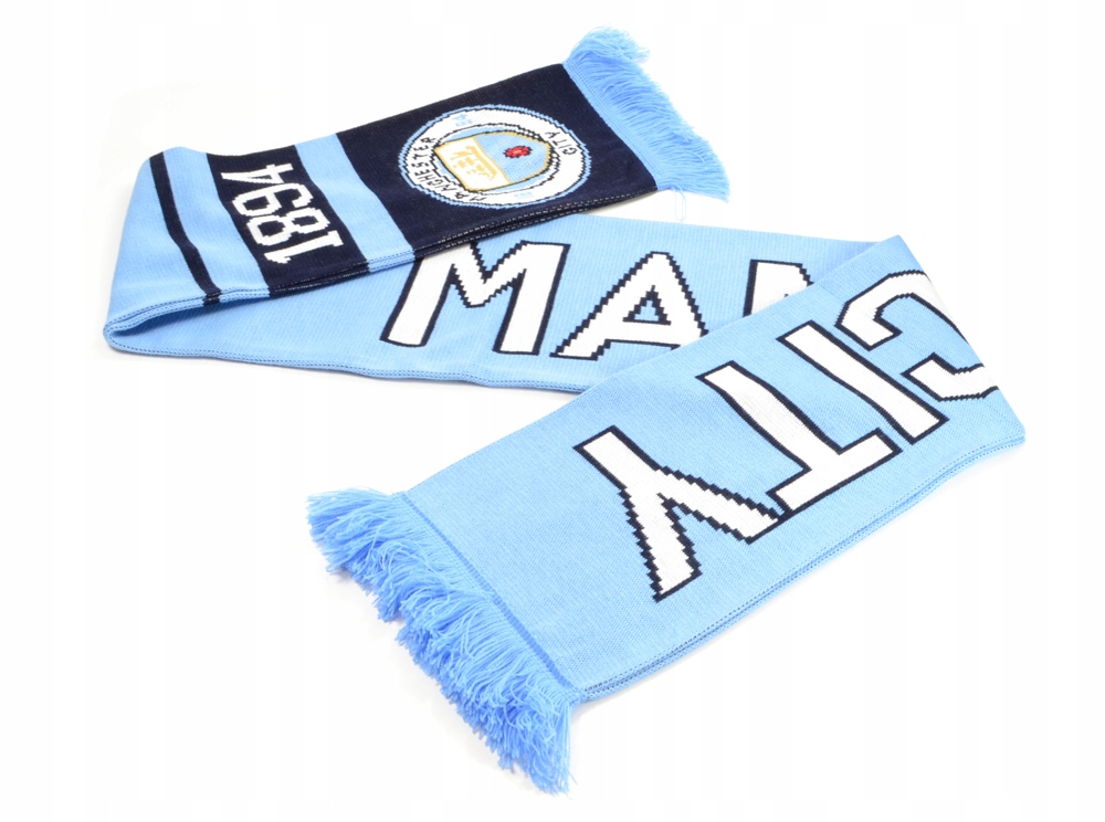 Fanúšikovský šál - Šatka z Manchester City - licencia
