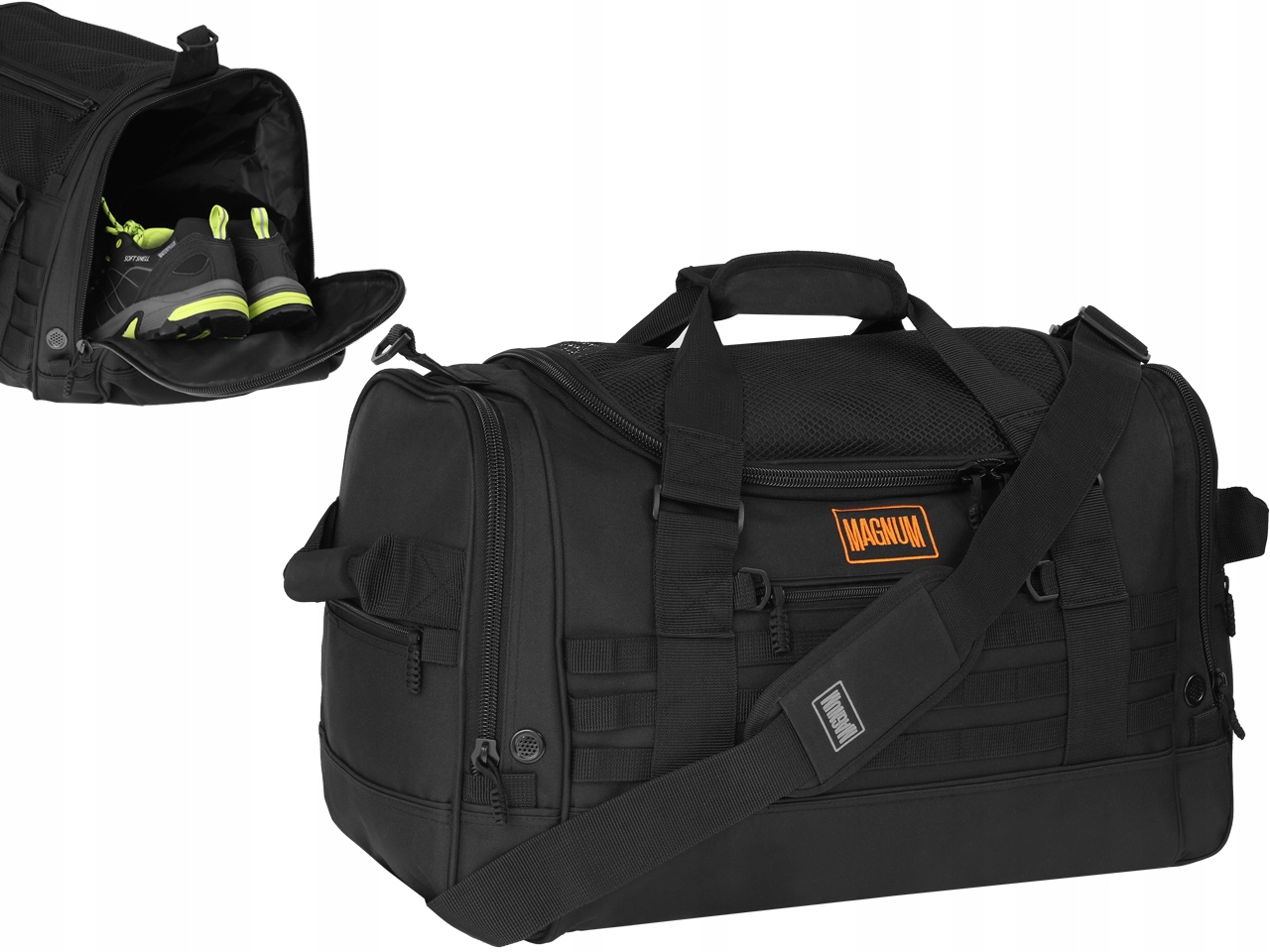 Magnum Polyester Sports Bag bez vzoru