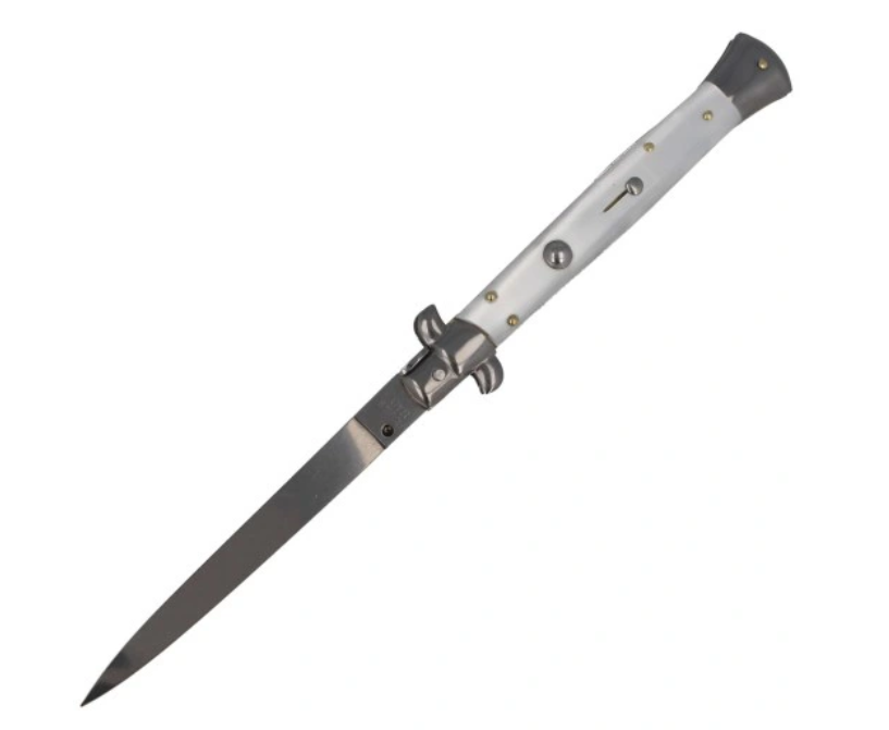 Nôž - Spring Nôž Frank Beltrame Bayonet Pearl 28c M